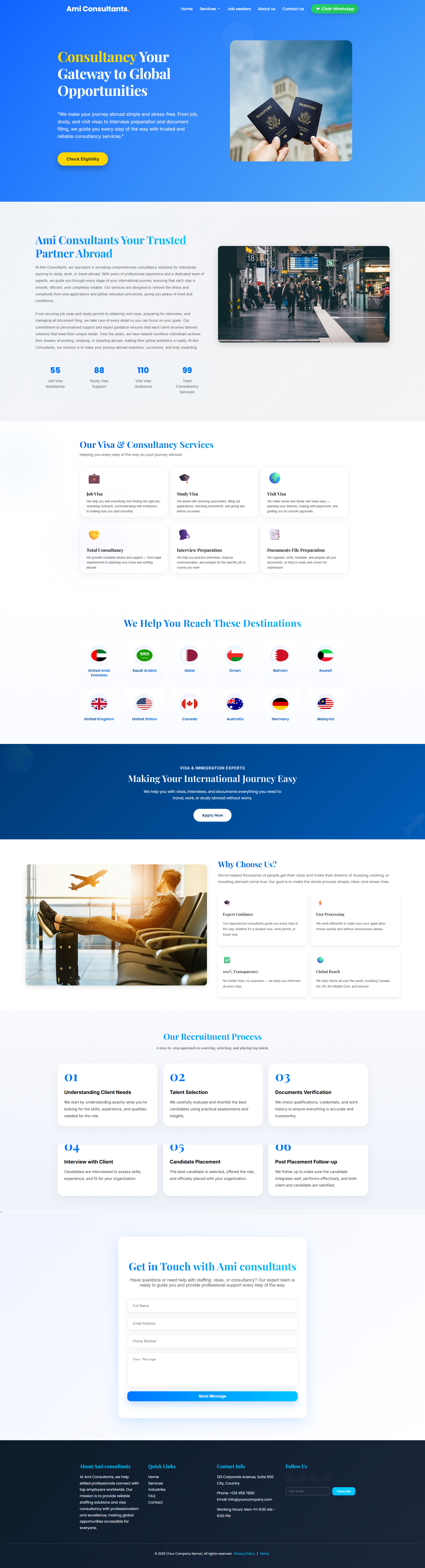 Modern Business Website