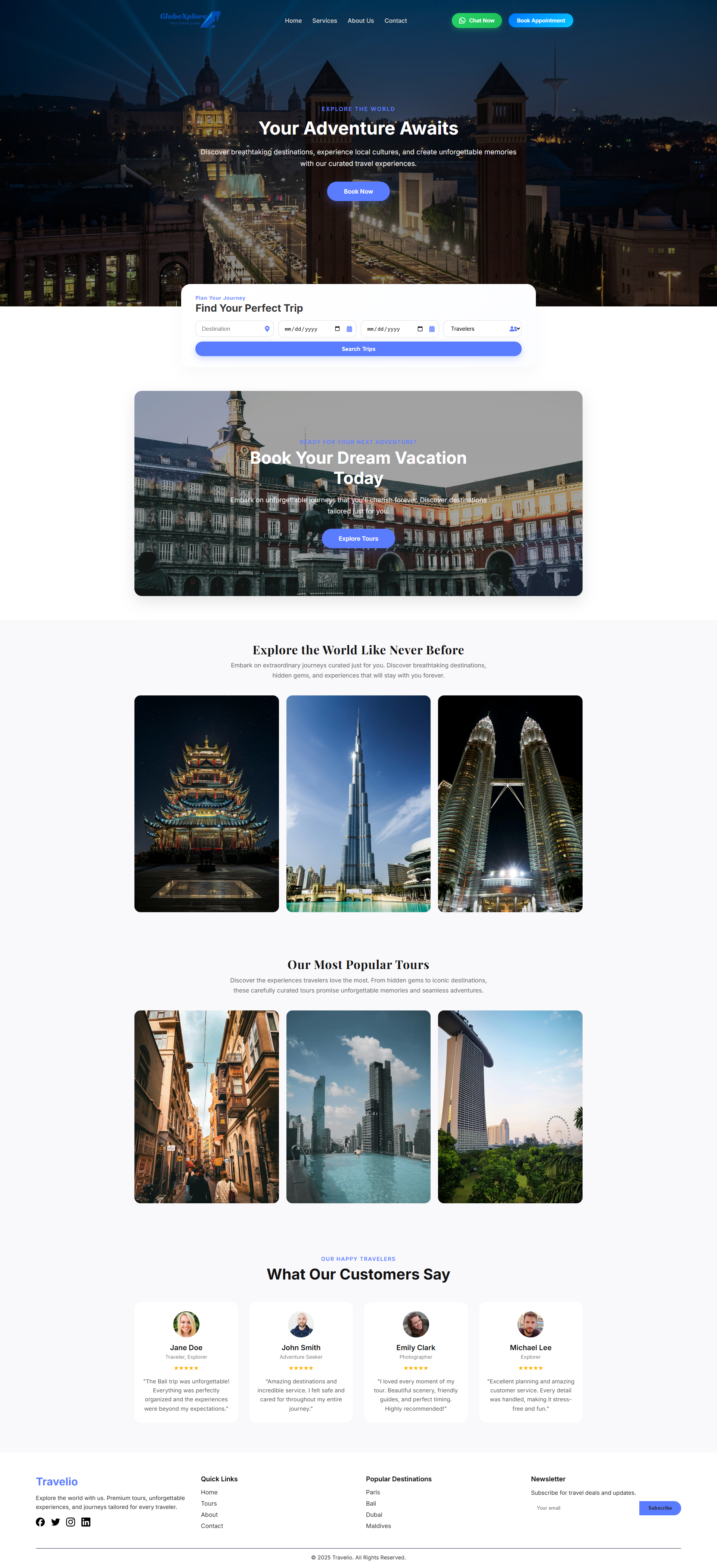 Modern Business Website