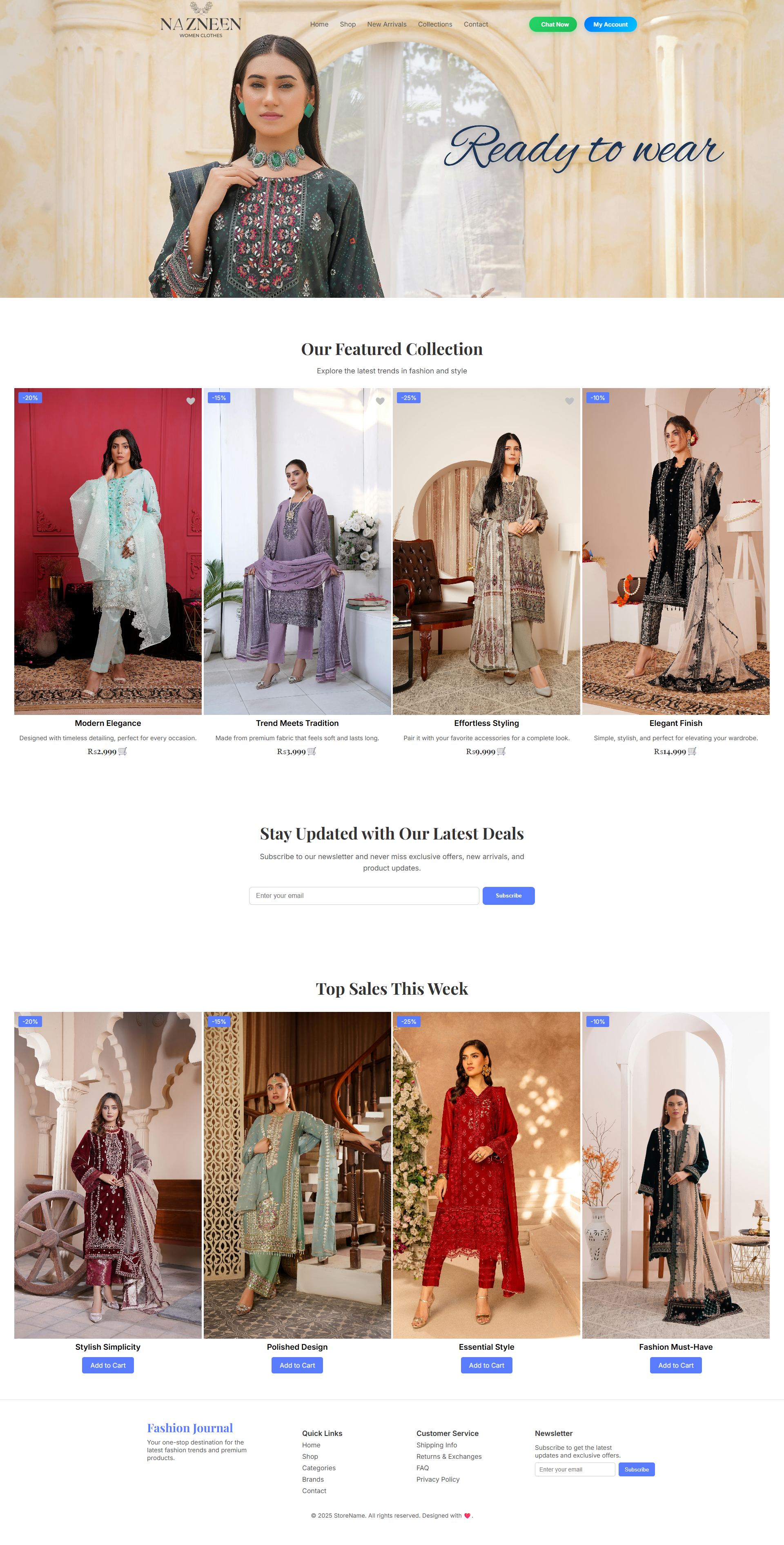 Modern Business Website