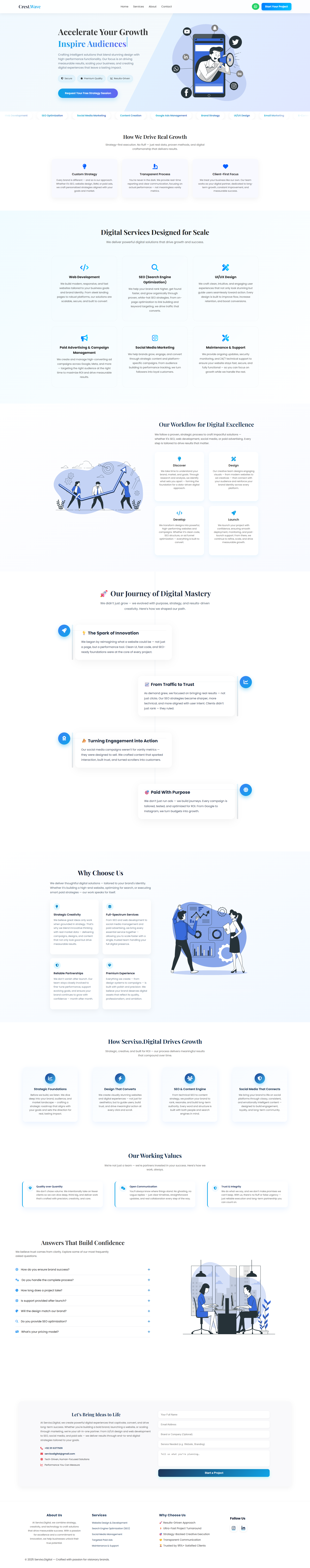 Modern Business Website